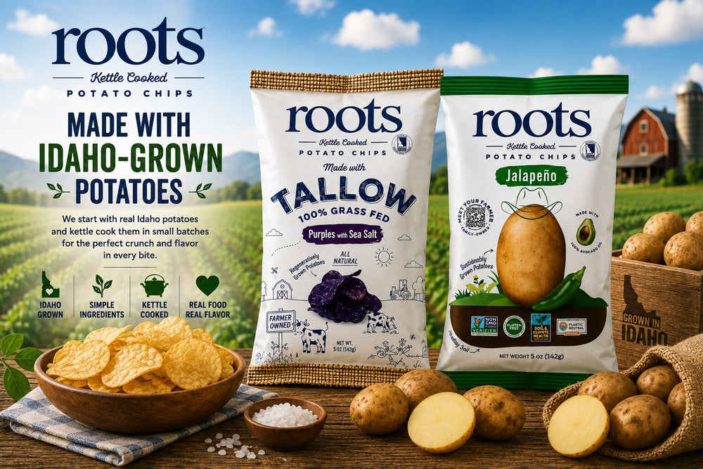 From Idaho Potatoes to Your Favorite Crunch | Roots Chips
