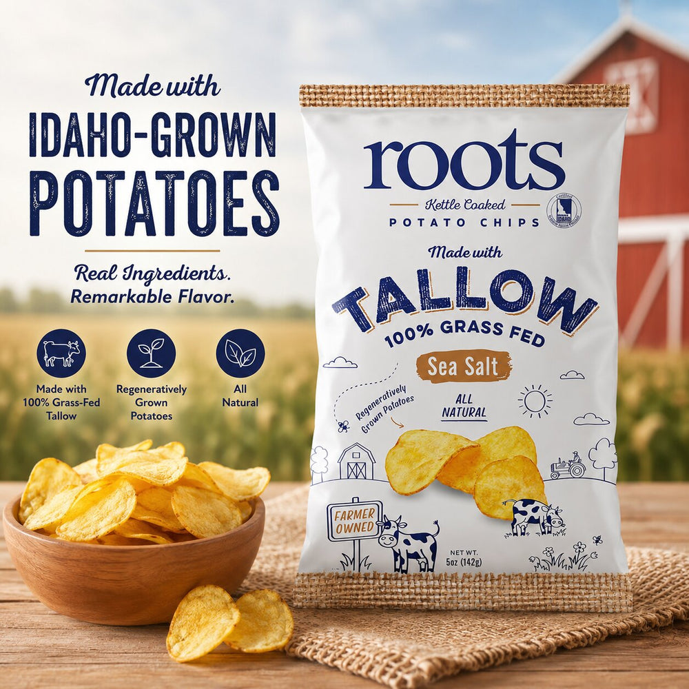 From Idaho Farms to Crispy Roots Potato Chips