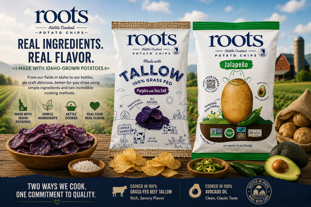 Why Kettle Cooking Makes Roots Potato Chips Extra Crunchy