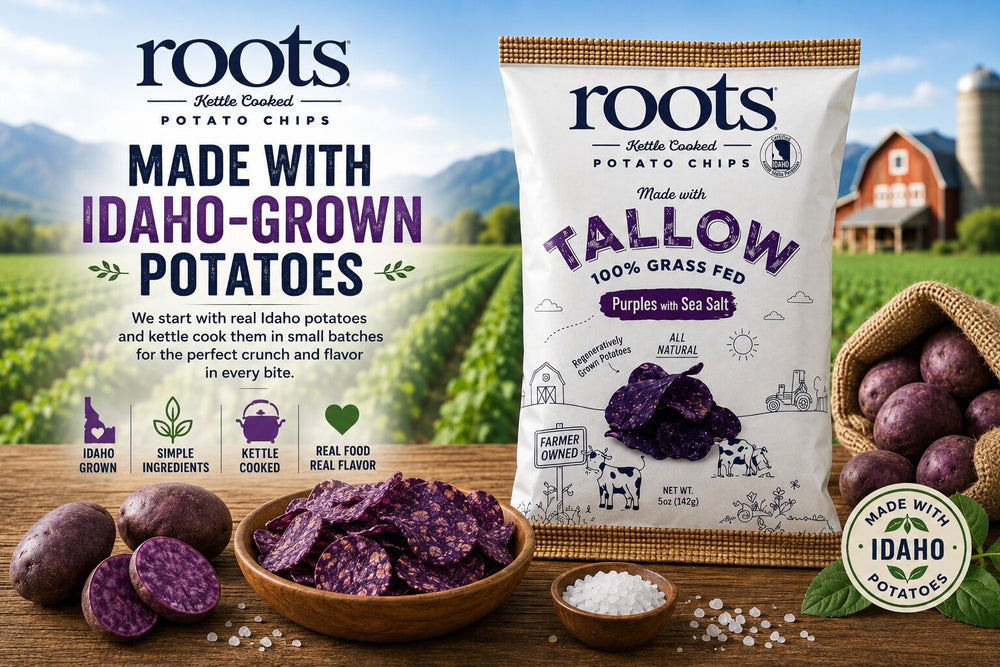 Idaho-Grown Potatoes to Crispy Kettle Cooked Chips | Roots