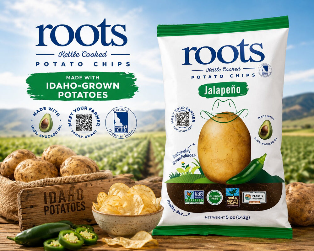 Roots Kettle Cooked Potato Chips | Idaho-Grown Potatoes