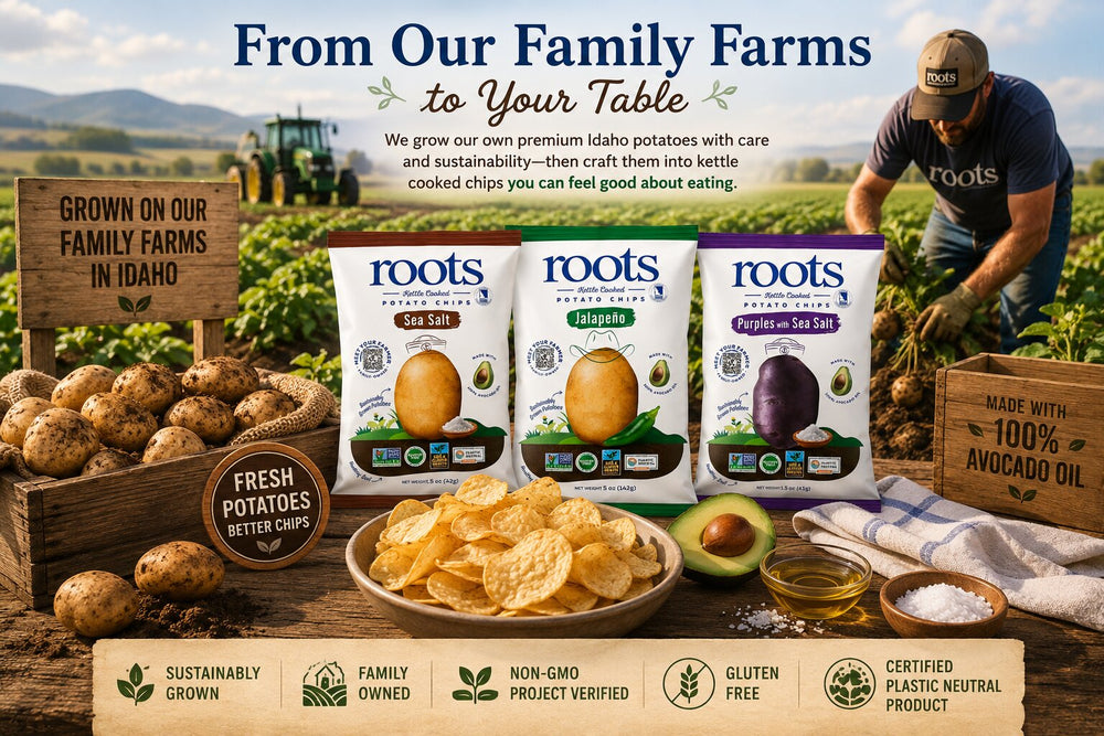 From Our Family Farms to Your Table | Fresh Idaho Potatoes by Roots