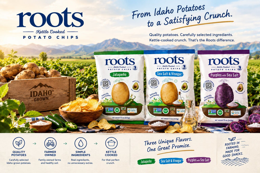 Roots Potato Chips: From Idaho Potatoes to Crunch