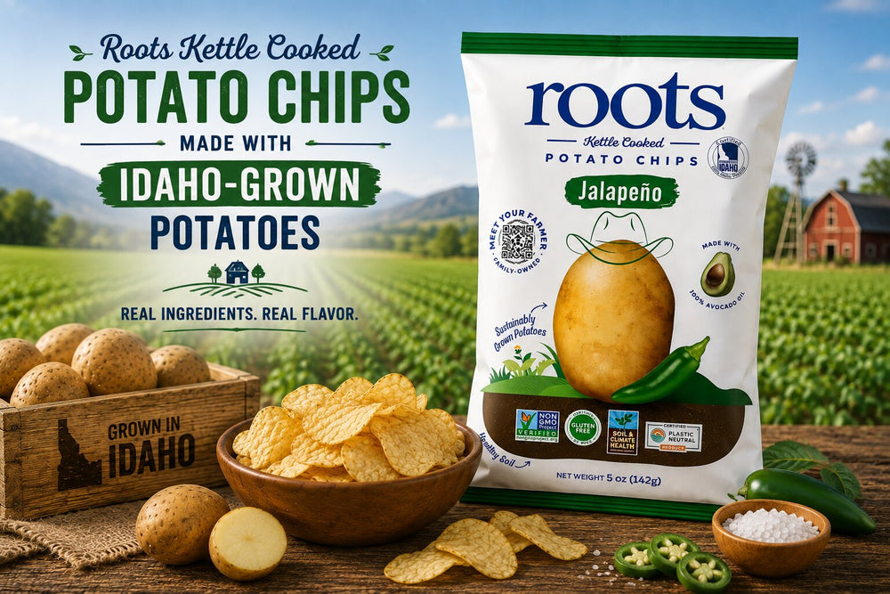 Better Crunch Starts with Idaho-Grown Potatoes | Roots Chips