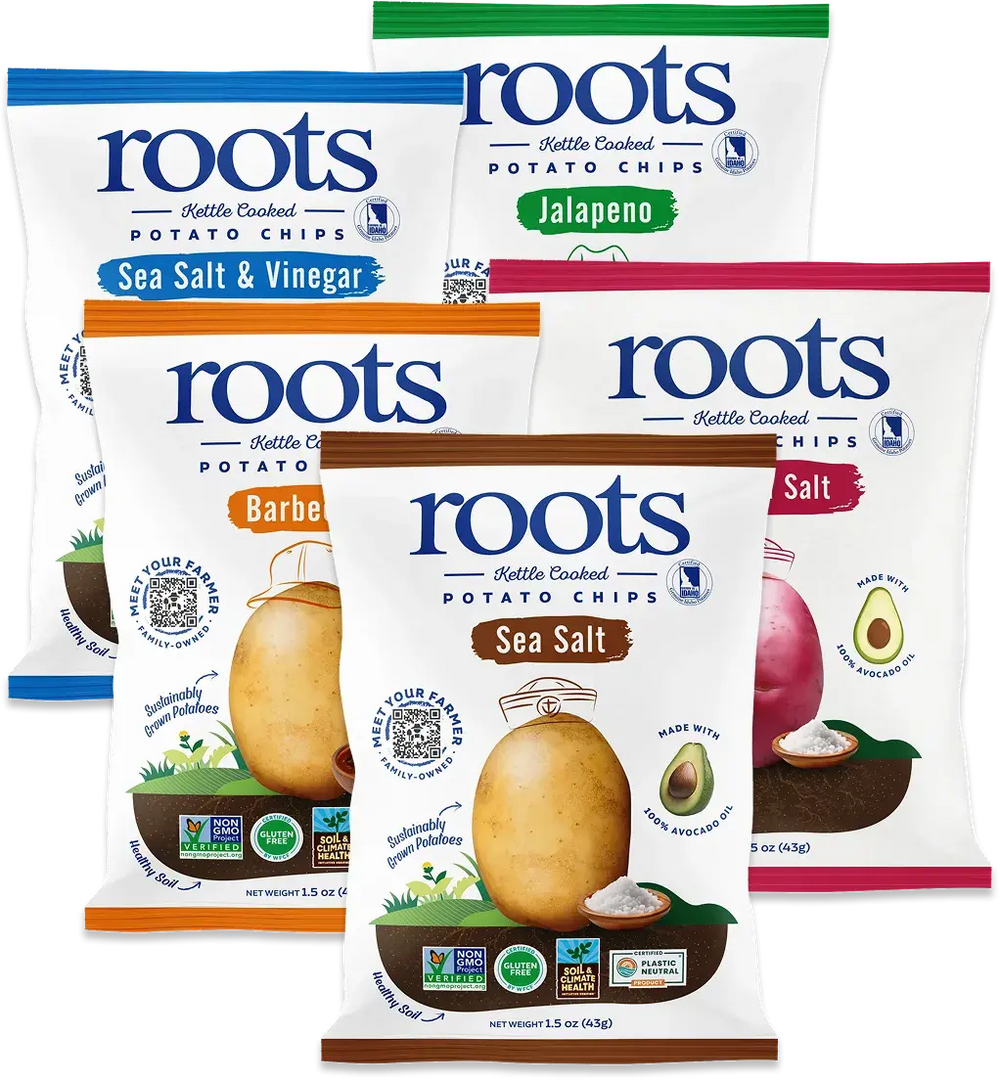 Roots Chips - Bags (Made In Avocado)