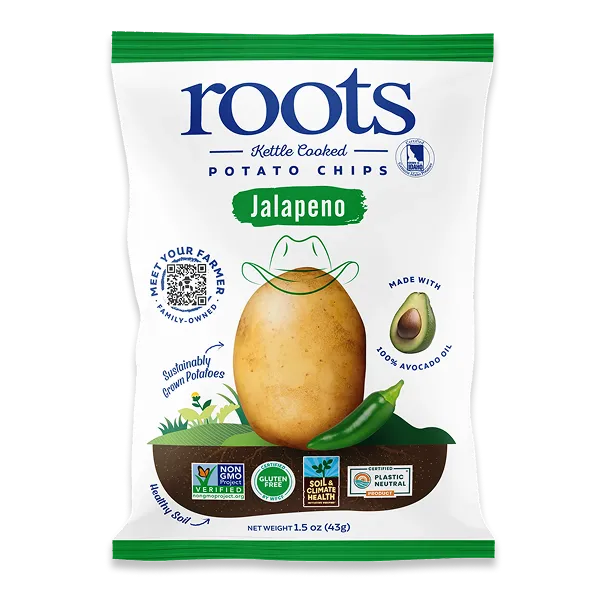 Roots Chips - Jalapeno - Made In Avocado