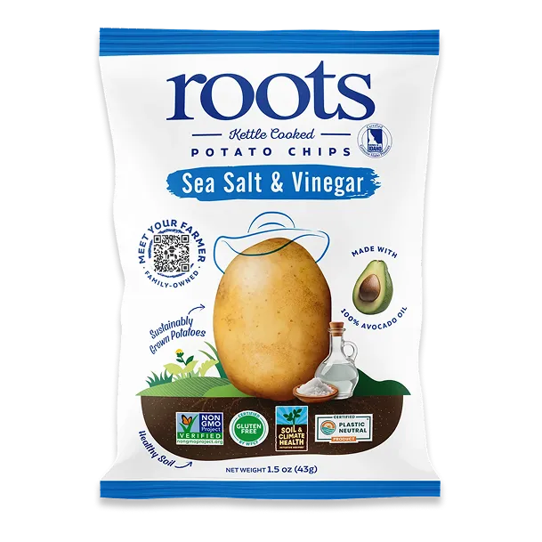 Roots Chips | Sea Salt & Vinegar | Made In Avocado